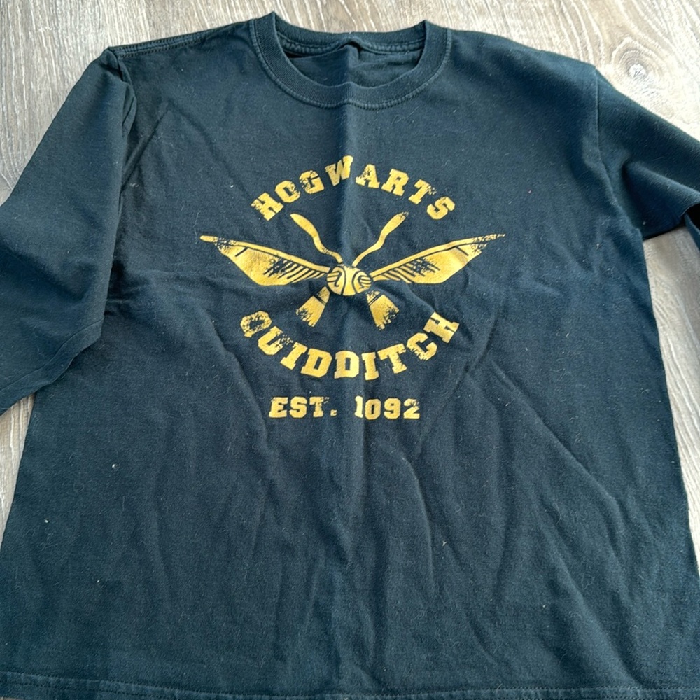 Harry Potter Hogwarts Quidditch Long Sleeve Tee